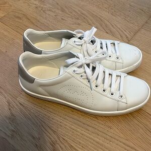 White Gucci sneakers